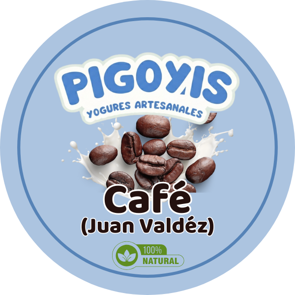 Yogur Pigoyis tradicional sabor Café