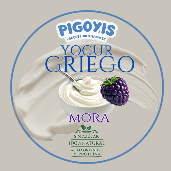 Yogur griego de Mora