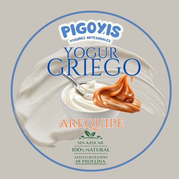 Yogur griego de Arequipe