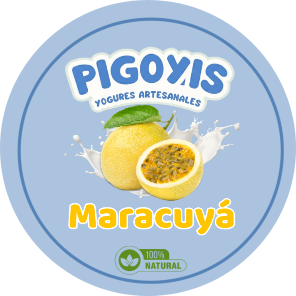 Yogur Pigoyis tradicional sabor Maracuyá