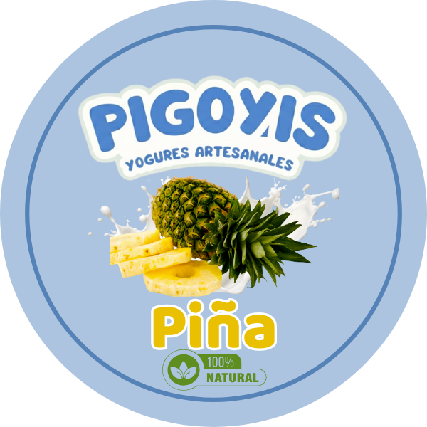 Yogur Pigoyis tradicional sabor Piña