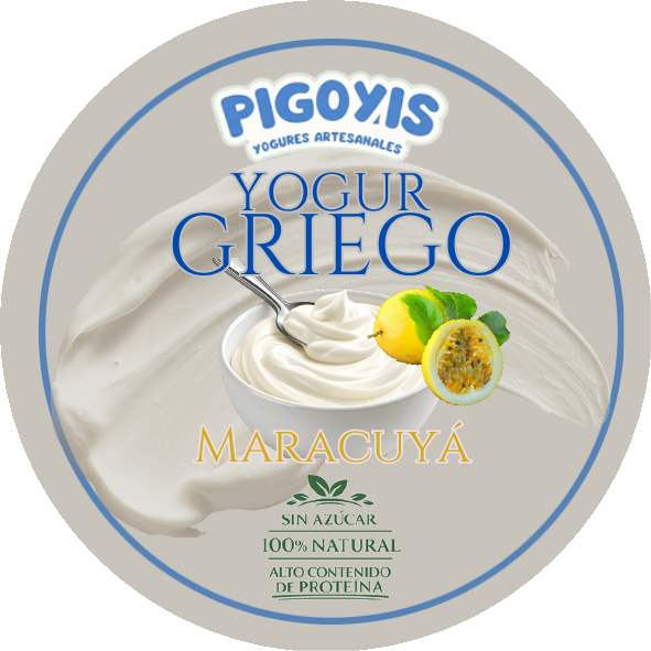 Yogur griego de Maracuyá