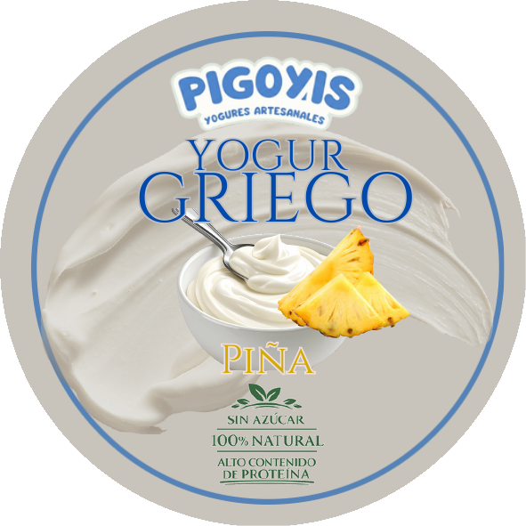 Yogur griego de Piña
