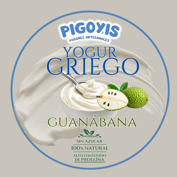 Yogur griego de Guanábana